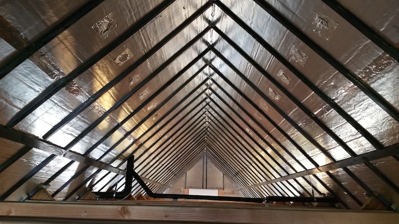 non-foam attic rafter insulation cellulose foam board-redux