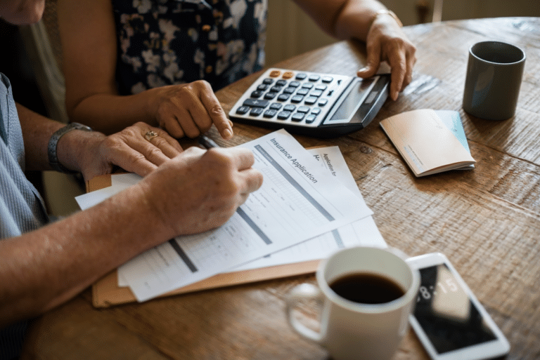 senior-couple-insurance-appication-form-PMWPJES