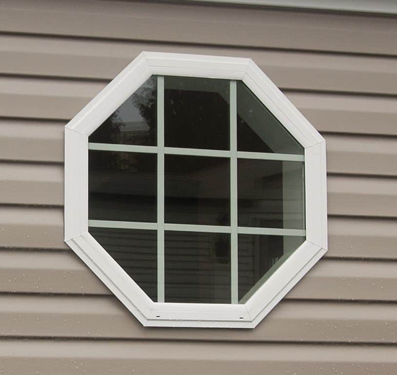 Custom octagon Destiny window installed in a Connecticut home