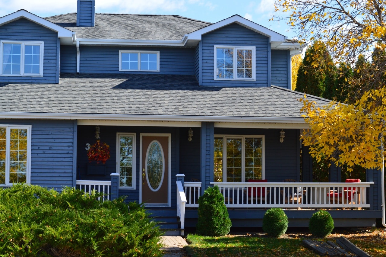 NorthWind III triple-pane vinyl windows on a Connecticut home